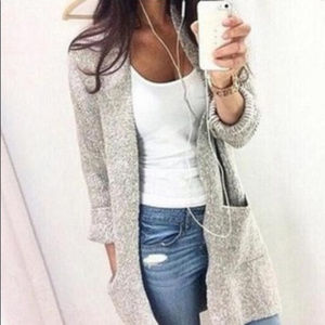 Oversized Cozy Lined Cardigan || NWT